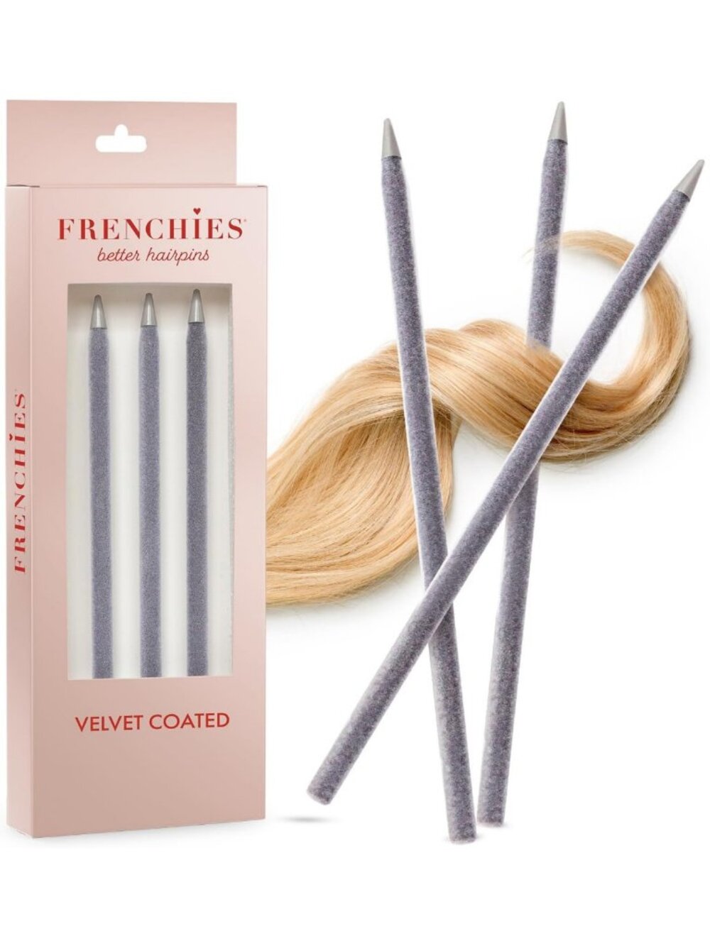 Elegant French Twist Hair Chopsticks for Women - Stylish Grey Hair Sticks